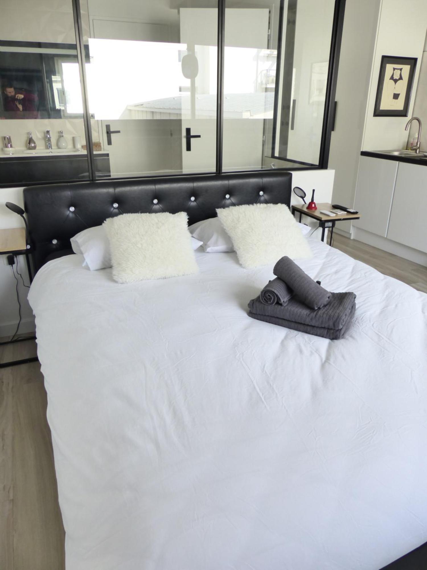 Appartement La Cite Des Coeurs Lu Parking Inclus à Nantes Extérieur photo
